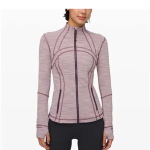 lululemon athletica Women's Jacket in Heathered Pink and Purple